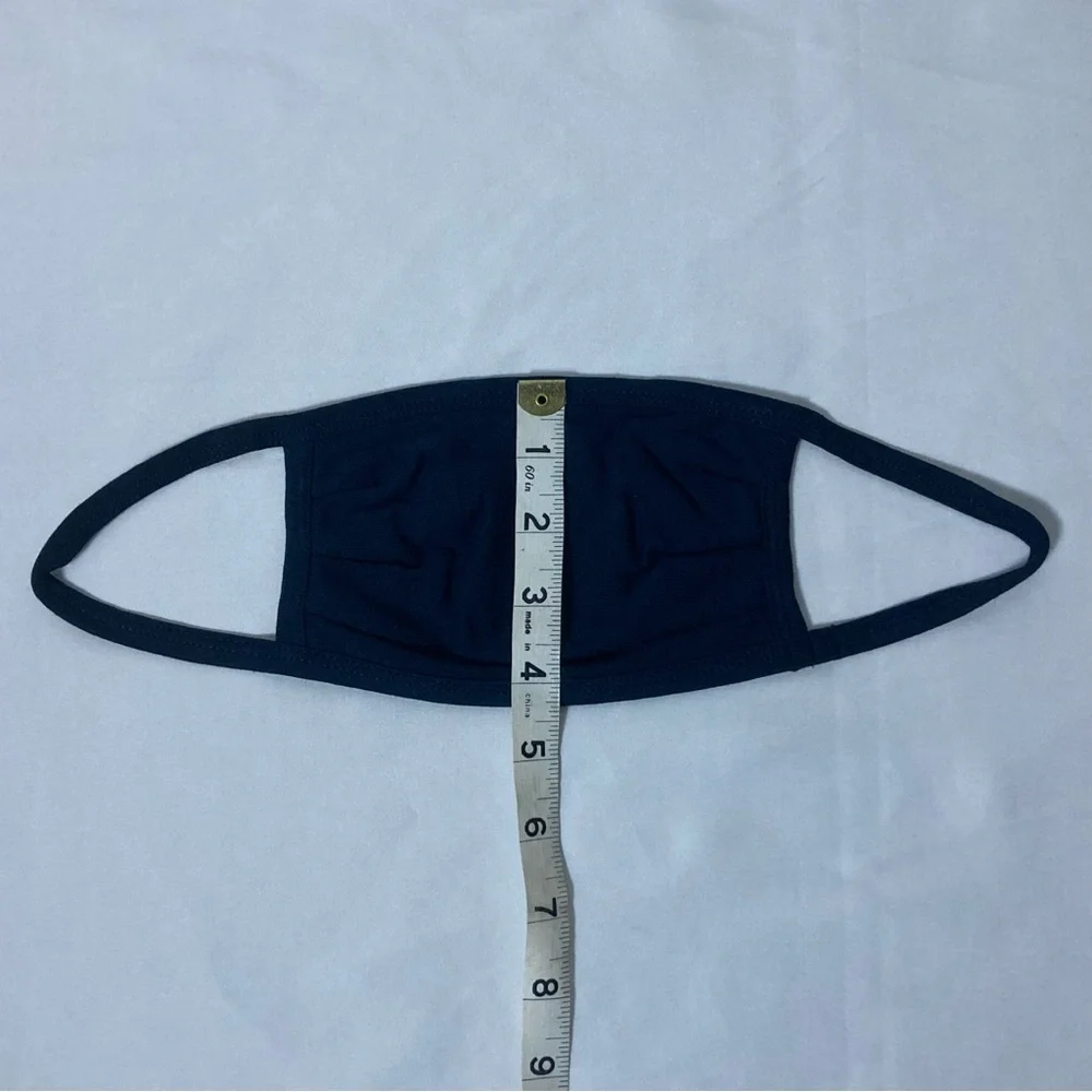 ⭐️ Port Authority Dark Blue Reusable Cotton Face Masks 5 Pack